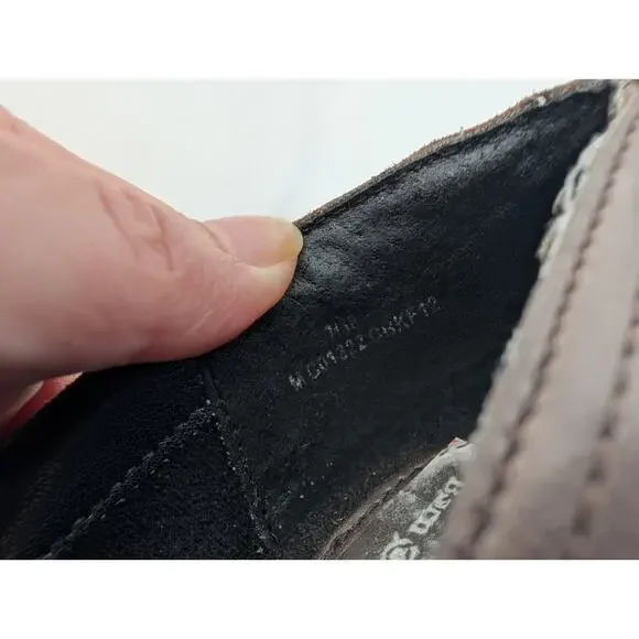 Born BOC Concept High Heel Loafers Tassel Brown Chunky Classic Career Office 7 - Picture 2 of 8